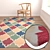 Premium Carpet Set: High-Quality Textures, Multiple Variations 3D model small image 2
