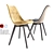 Elegant Bolero Chair & Stool Set 3D model small image 2