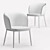 Elegant Filmore Dining Chair 3D model small image 3