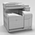 HP M570dw Laser MFP 3D model small image 2