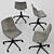 Industrial Task Chair: Office_Chair_25 3D model small image 2