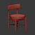 G-Plan Genrikh-1: Sleek Modern Dining Chairs 3D model small image 2