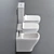 Sleek and Stylish Duravit DuraStyle Collection 3D model small image 2