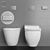 Duravit SensoWash - The Ultimate WC & Shower Toilet 3D model small image 2