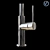 Sleek Phoenix Tap with Pull Out Sink Mixer 3D model small image 3
