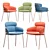 Modern Strike Chair: Stylish and Functional 3D model small image 1