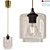 Ikea Klovan Glass Pendant Light 3D model small image 1