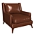 Sleek Gloss Chair 3D model small image 1