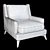 Sleek Gloss Chair 3D model small image 2
