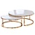 Stylish Nested Coffee Tables - Garda Decor 3D model small image 1