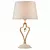 Enna Elegant Table Lamp in White with Gold Shade 3D model small image 1