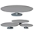 Sleek Ovni Cocktail Table: Futuristic Design 3D model small image 3