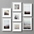 Versatile Collection of 7 Picture Frames 3D model small image 2