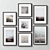 Versatile Collection of 7 Picture Frames 3D model small image 5