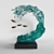 Wave and Fish Sculpture 3D model small image 1