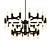 Elegant Draven Chandelier 32.5 3D model small image 1