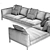 Modern Akita Sofa: Sleek and Luxurious 3D model small image 3