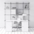 Delightfull Luxxu Office Collection: Blake Bookcase, Lasdun Desk, Miles Table Lamp, Charla Small Office Chair & Lux 3D model small image 3