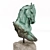 Elegant Stephanie Revennaugh Horse Bust 3D model small image 2