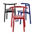 Modern Wood Solo Chair: Sleek Design 3D model small image 2