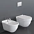 Duravit Starck 3 Wall WC 3D model small image 1