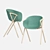 Modern and Elegant Bai Chair 3D model small image 1