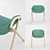 Modern and Elegant Bai Chair 3D model small image 2