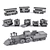 Wooden Toy Train: Steam Locomotive and Four carriages 3D model small image 2