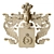 Custom CNC Carved Knyazev Coat of Arms 3D model small image 1