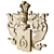 Custom CNC Carved Knyazev Coat of Arms 3D model small image 2