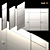 Versatile Panel and Door Combination 3D model small image 3