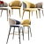 Elegant Modrest Carlton Chair 3D model small image 2
