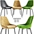 Modern Alfie Dining Chair 02 3D model small image 2