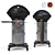 Fuego Professional F24C Gas Grill 3D model small image 1