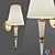 Exquisite Versailles Wall Sconce 3D model small image 1