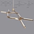 Futuristic Pris Crown Chandelier 3D model small image 1