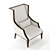 Elegant Bykepi Armchair: A Perfect Décor 3D model small image 2