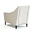 Rivera Armchair: Stylish 3D Model 3D model small image 3