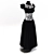 Sun-Kissed Double Skirt Maxi Dress 3D model small image 1