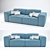 Stylish Pula Sofa - Luxurious & Versatile 3D model small image 1