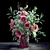 Elegant Spring Blossom Bouquet 3D model small image 1