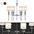 Elegance Redefined: Amherst Chandelier 3D model small image 1