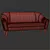Stylish Elvie Sofa 3D model small image 3