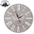 Twinkle Silver LED Clock - Handcrafted Design 3D model small image 1