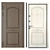Vezha 2 Metal Entrance Door: Your Frames 3D model small image 3