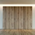 Wooden 3D Wall Panel: Decorative and Lightweight 3D model small image 2