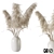 Elegant Pampas Grass Bouquet 3D model small image 1