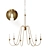 Elegant Florentine Chandelier 3D model small image 6