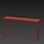 Sleekly Elegant Lorenzo Tondelli Console 3D model small image 3