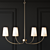 Elegant Lottie Linear Chandelier 3D model small image 2